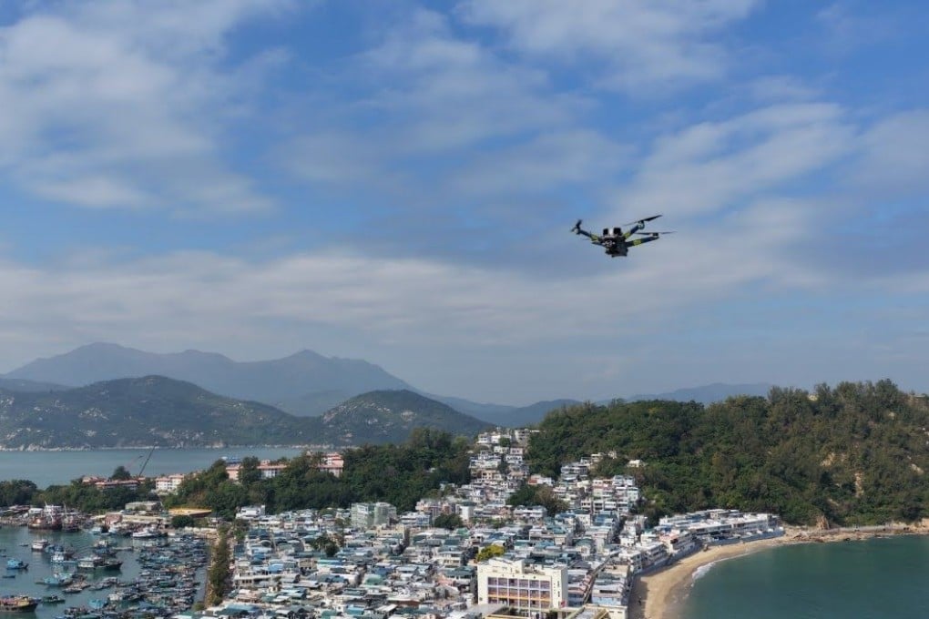 Police will expand drone patrols to The Peak, Cheung Chau and Lamma Island. Photo: Handout