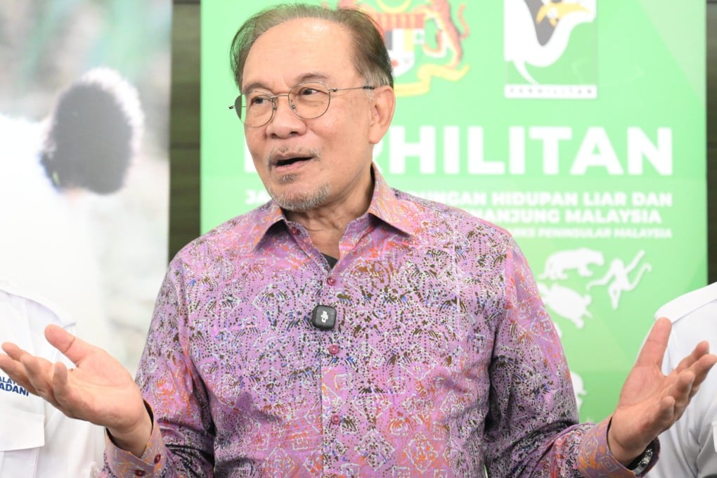 Malaysian Prime Minister Anwar Ibrahim speaks to the media on January 10. Photo: Xinhua