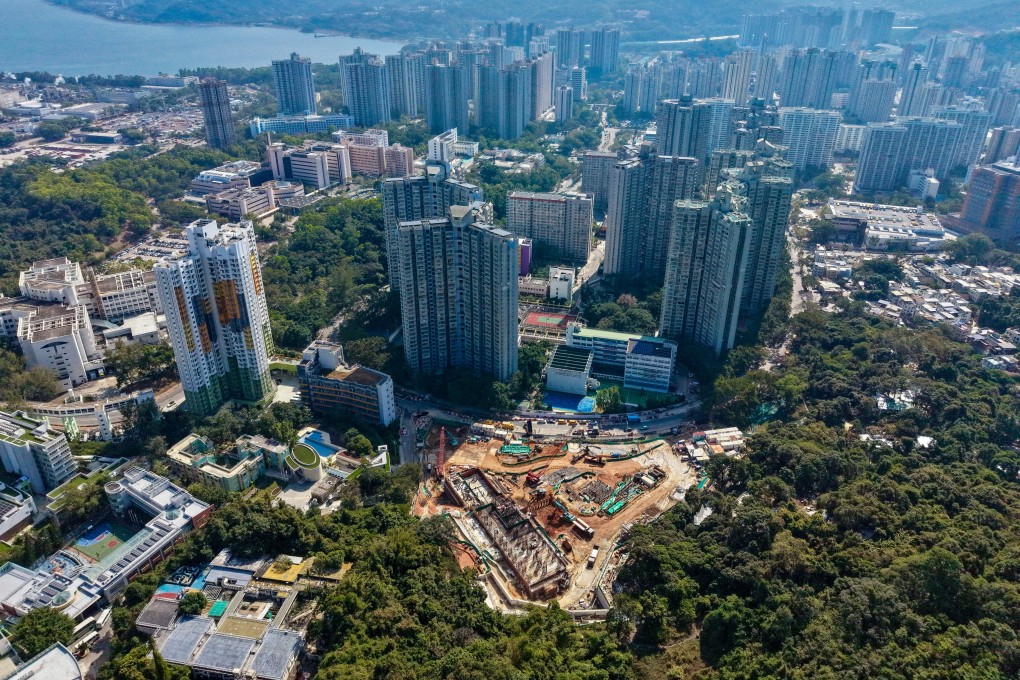The plot of public housing land on Chung Nga Road West could serve as a potential site to rehouse residents from Wang Fuk Court. Photo: Karma Lo
