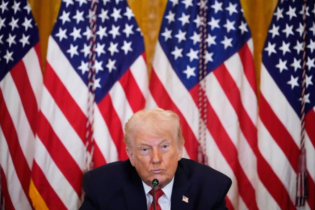 US President Donald Trump at the White House on Friday. Photo: AP