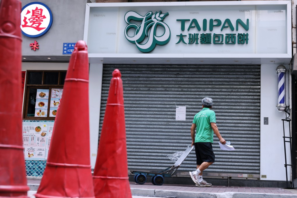 Taipan Bread & Cakes closed all of its branches after 41 years in business. Photo: Nora Tam