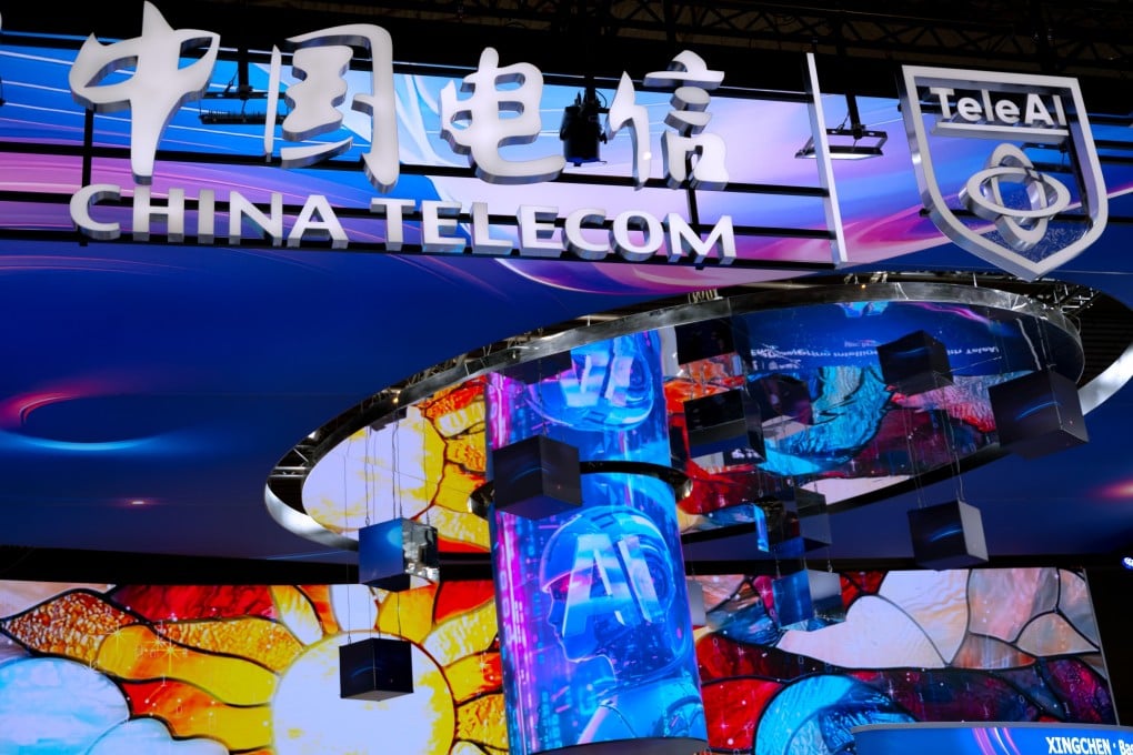 A view of China Telecom’s stand at the annual MWC Barcelona trade show held in March last year. Photo: Shutterstock