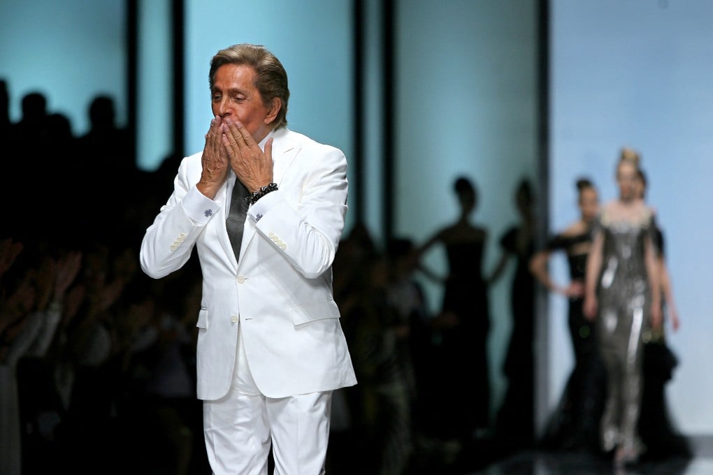 Valentino Garavani at a fashion show in Rome in 2007. Photo: AFP