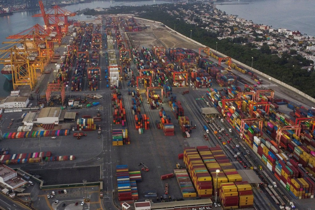Mexico’s Manzanillo seaport, a critical gateway for trade between Asia and the Americas, is seen in May last year after its expansion. Photo: Reuters
