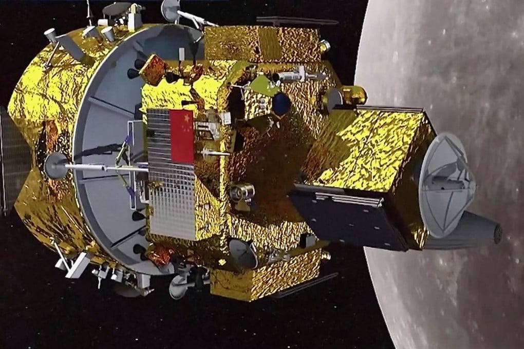 The Chang’e-7 mission is expected to touch down on the rim of Shackleton crater near the lunar south pole this year as part of China’s search for water on the moon. Photo: Handout