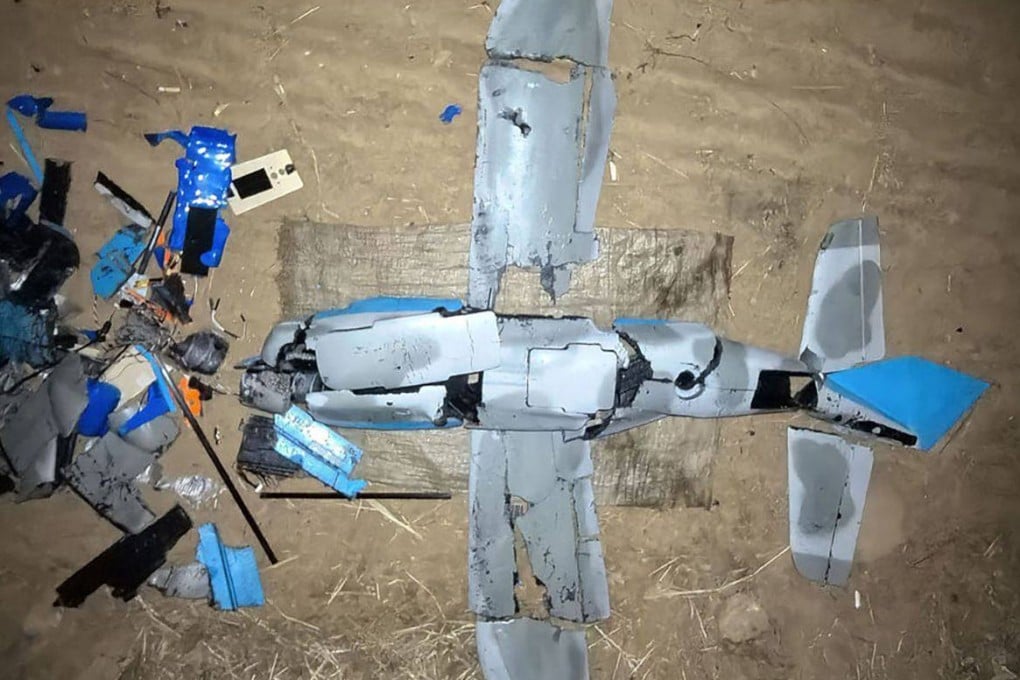 The remains of a drone North Korea claims breached its airspace on January 4. Photo: KCNA/KNS/AFP