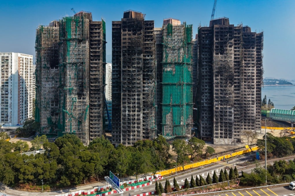 The deadly fire at Tai Po’s Wang Fuk Court last November exposed lapses in Hong Kong’s system of awarding building and maintenance contracts, among other areas. Photo: Sam Tsang