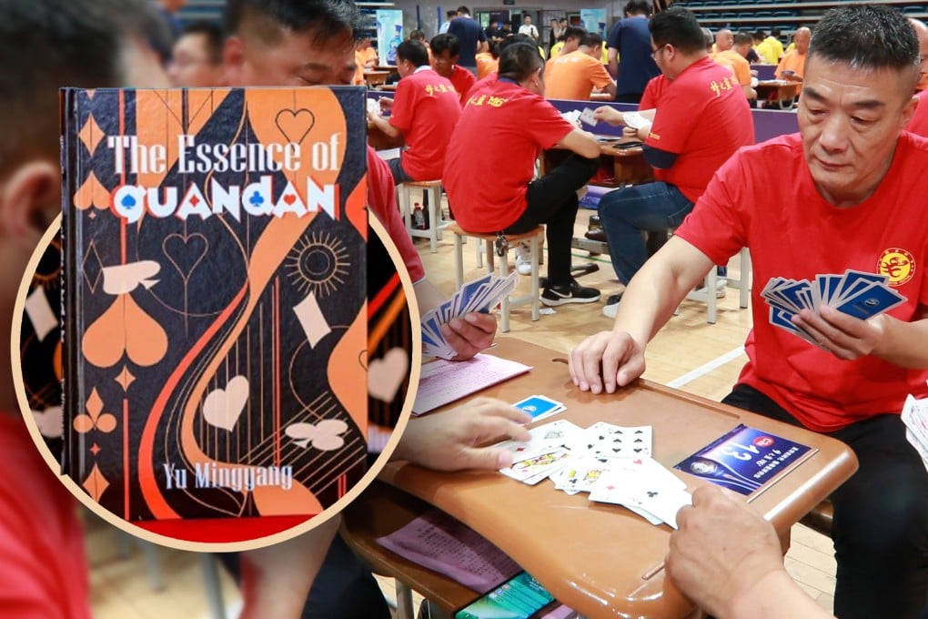 The English version of The Essence of Guandan, a book about a poker-like Chinese card game, has been accepted into libraries at top US universities. Photo: SCMP composite/sinobook.com.cn/Getty Images