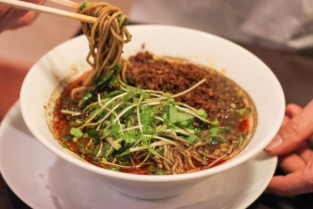 Tantanmen noodles at Szechuan Tantanmen Aun in Tokyo. The noodle dish, which has its roots in China’s Sichuan province, is found on many menus in Japan, but how did it become so popular in a country known for food with light flavours? Photo: Phoebe Amoroso