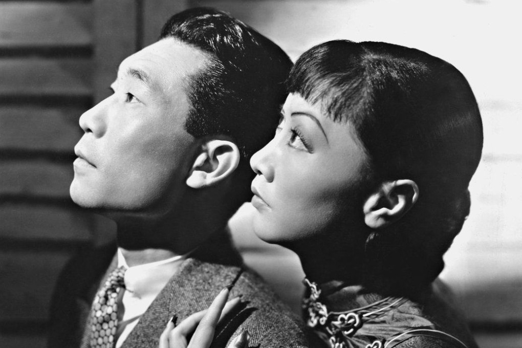 Philip Ahn (left) and Anna May Wong in a still from Daughter of Shanghai (1937). The pair’s romance in the film made them the era’s first Asian-American couple portrayed by Asian-American actors.