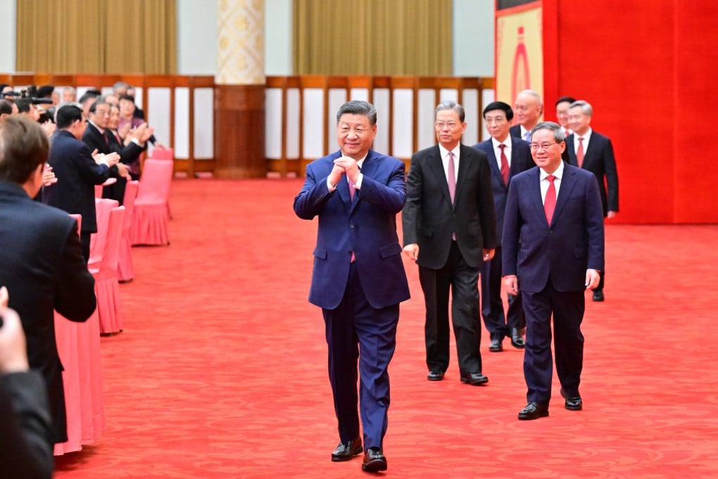 President Xi Jinping attends a high-level reception to ring in the Lunar New Year at the Great Hall of the People in Beijing, on January 27, 2025. Photo: Xinhua