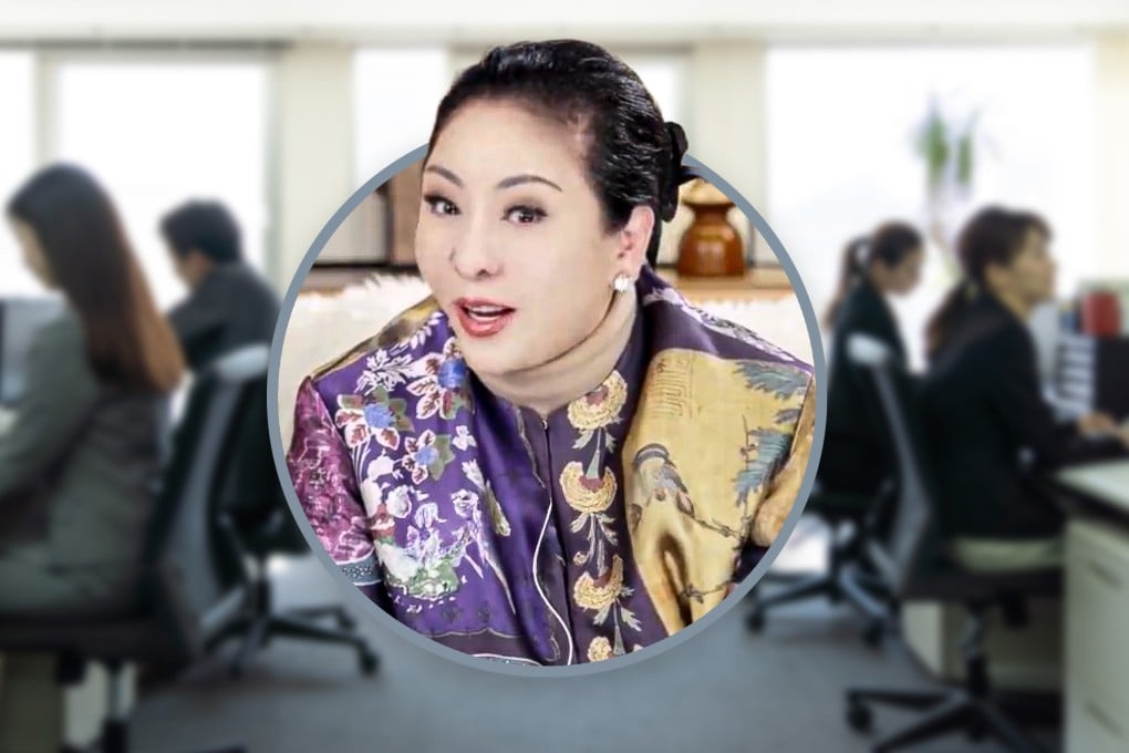 Hong Kong film producer Tiffany Chen is stirring controversy by urging young Chinese to avoid rushing into retirement. Photo: SCMP composite/Shutterstock/Douyin
