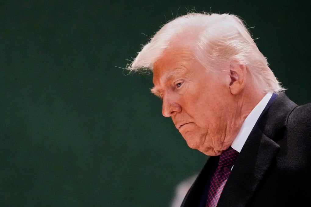 US President Donald Trump attends the Annual Meeting of the World Economic Forum in Davos, Switzerland on Thursday. Photo: AP