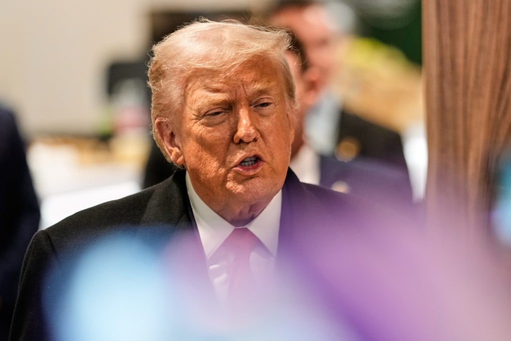 US President Donald Trump talks to media after a meeting about Greenland during the Annual Meeting of the World Economic Forum in Davos, Switzerland, on January 21, 2026. Photo: AP Photo