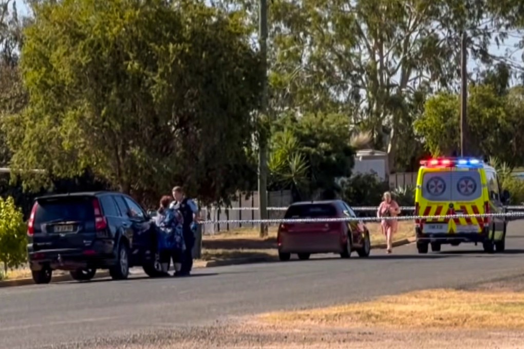 Emergency services were called to a Lake Cargelligo address, a town of about 1,500, after reports of a shooting, police said. Photo: ABC News Australia