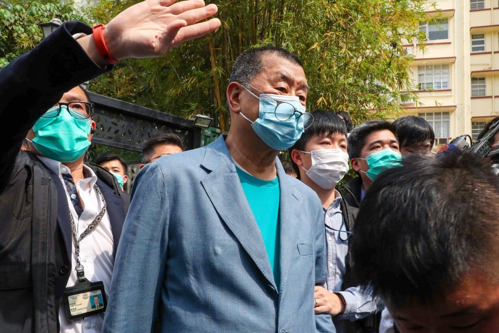 Former media boss Jimmy Lai. Photo: Edmond So