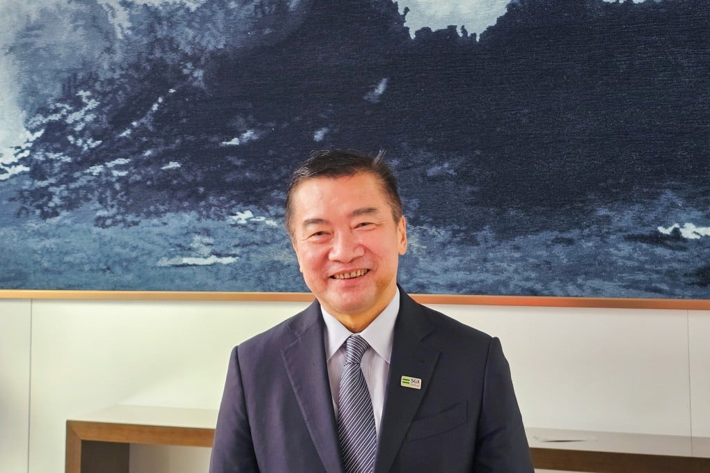 Loh Boon Chye says connectivity is the new architecture for capital markets. Photo: Enoch Yiu