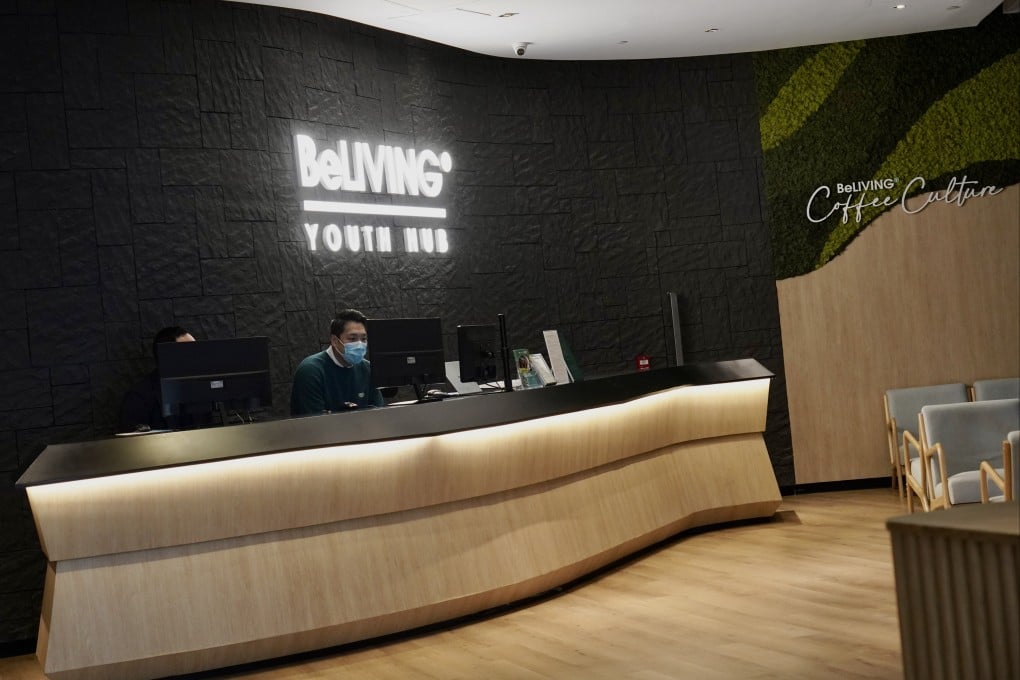 More than 100 young tenants at BeLIVING Youth Hub in Causeway Bay were told to vacate the hostel by February 28. Photo: Karma Lo