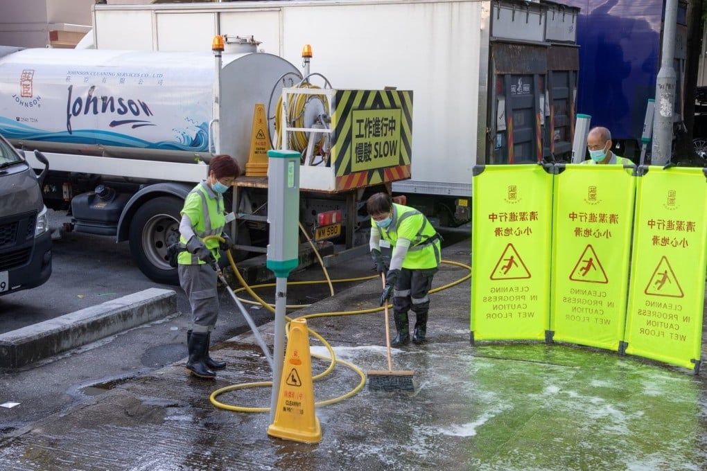 A senior manager and two other staff of cleaning firm Hong Kong Johnson Holdings have been arrested by the city’s anti-corruption agency for alleged bribery. Photo: Handout