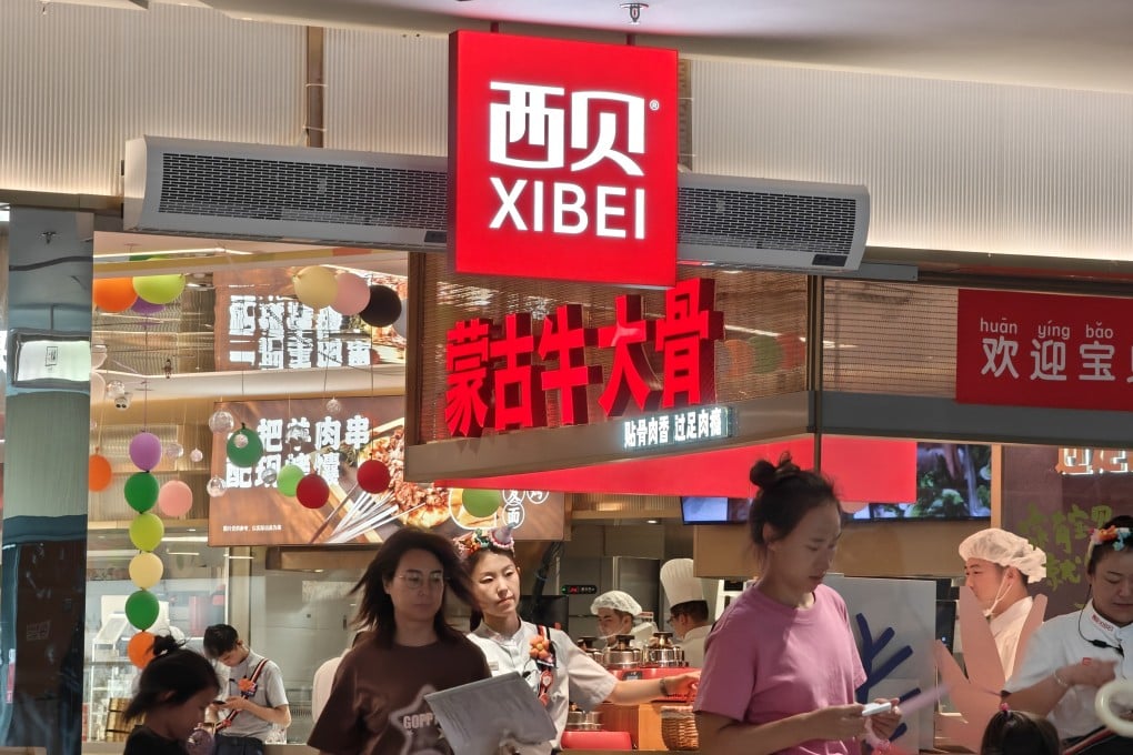 The controversy involves the Chinese restaurant chain Xibei, which became the target of an influencer’s online complaints about high-priced pre-made dishes. Photo: VCG via Getty Images