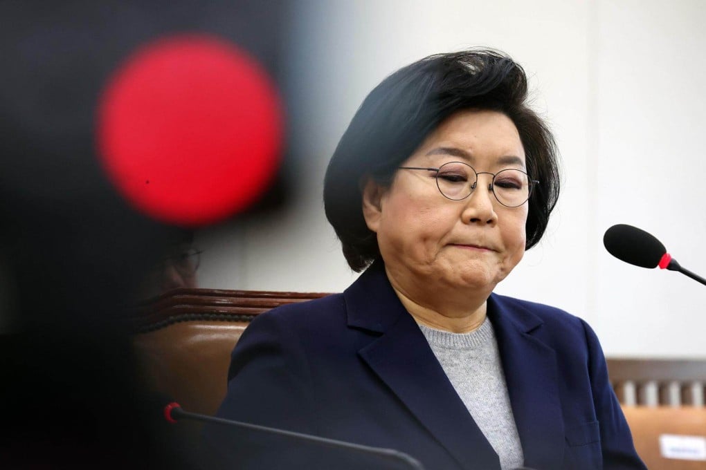Lee Hye-hoon during a confirmation hearing for her nomination as budget minister before the National Assembly’s Strategy and Finance Committee, on Friday. Photo: The Korea Times