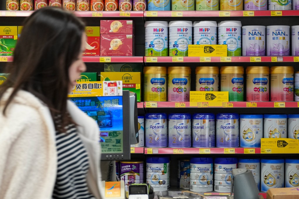 Hong Kong’s Centre for Food Safety has found traces of toxins in four batches of baby milk powder recalled by Nestlé. Photo: Sam Tsang
