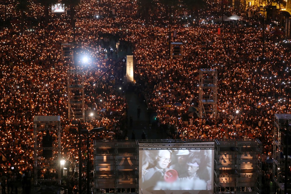 The annual vigil at Victoria Park was last held by the organisers in 2019. Photo: Robert Ng