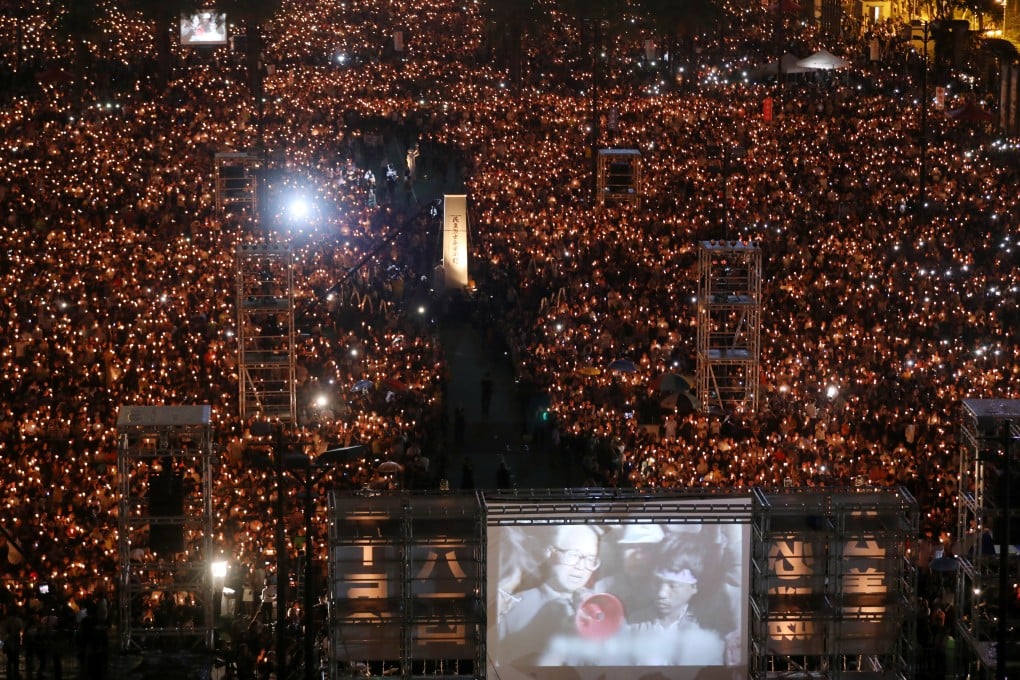 The annual vigil at Victoria Park was last held by the organisers in 2019. Photo: Robert Ng