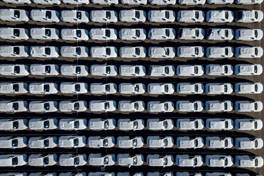 Cars unloaded from the ship BYD Changzhou await further movement at a port in Argentina on January 19, 2026. Photo: AFP