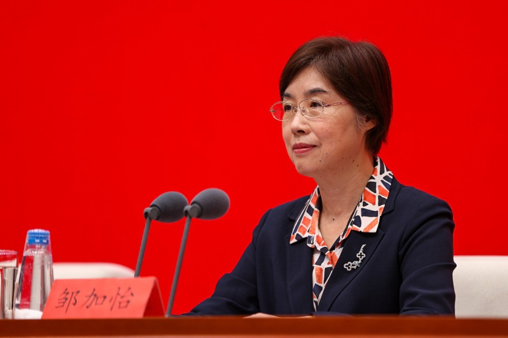 Zou Jiayi is China’s former vice-minister of finance, and became AIIB president on January 16. Photo: Handout