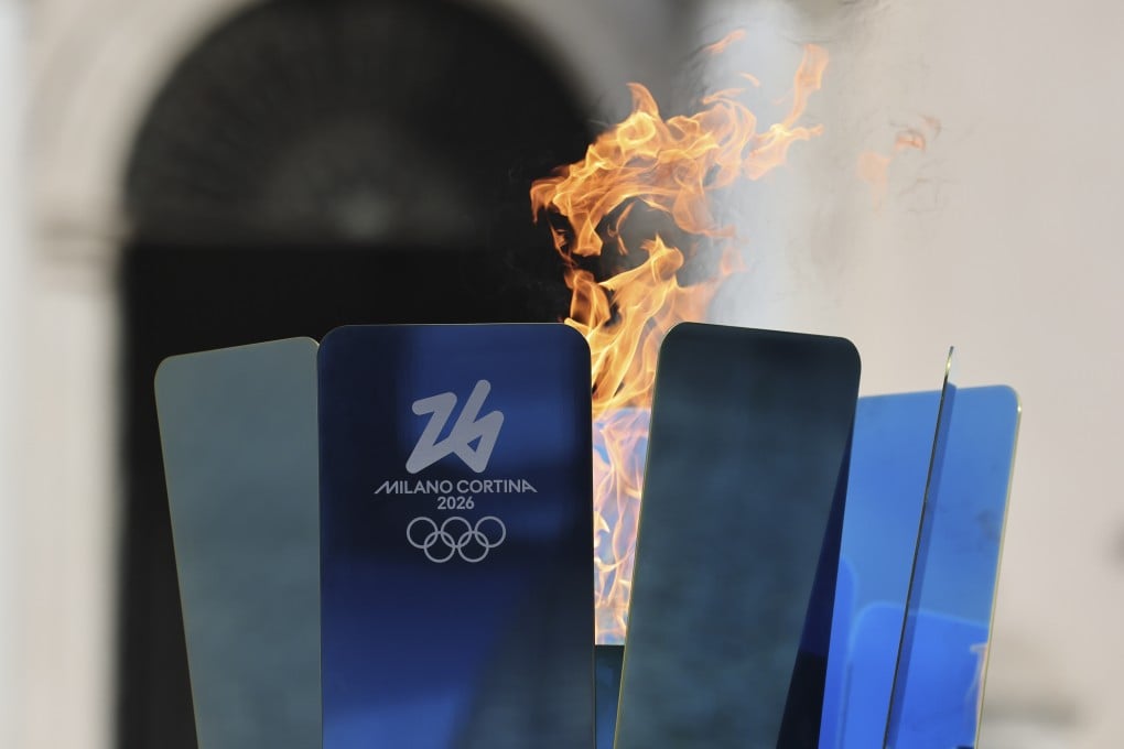 The cauldron lighting ceremony of the 2026 Milano Cortina Olympic Winter Games in Rome, Italy on December. 5, 2025. Photo: Xinhua