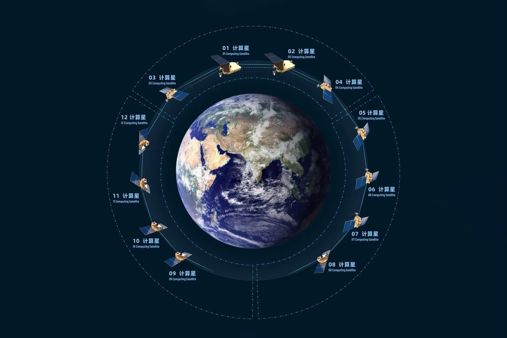 Adaspace Technology’s constellation of 12 satellites, equipped with AI-powered computing systems, was launched on May 14, 2025. Photo: Handout