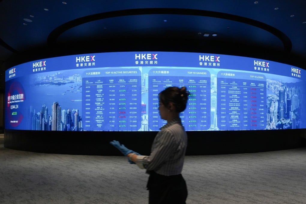 A general view of the Hong Kong stock exchange in Exchange Square. Photo: Sun Yeung