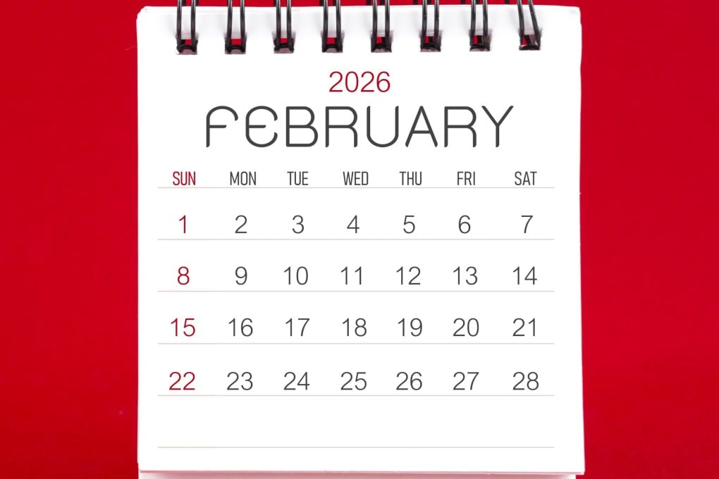 February 2026 is a “perfect month”, with four full weeks fitting into four exact rows - if you calendar starts weeks on Sundays. Photo: Shutterstock