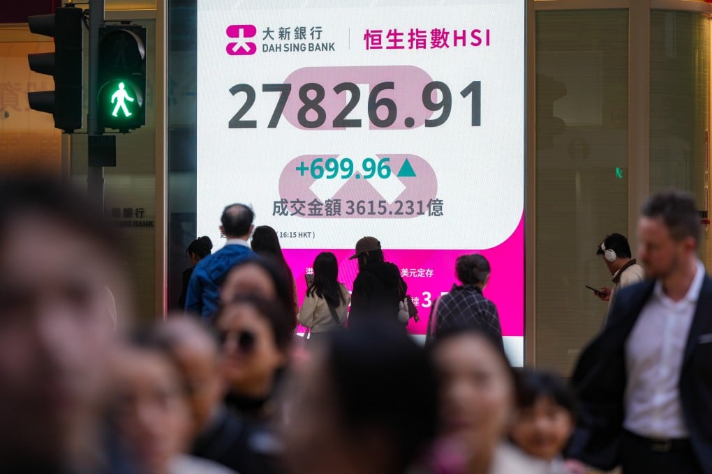 Hong Kong stocks continued adding to their recent gains on Wednesday. Photo: Sam Tsang