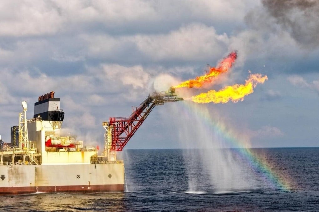 Drilling of the Malampaya East-1 reservoir in Palawan province, Philippines, on January 19. Photo: Prime Energy via AP