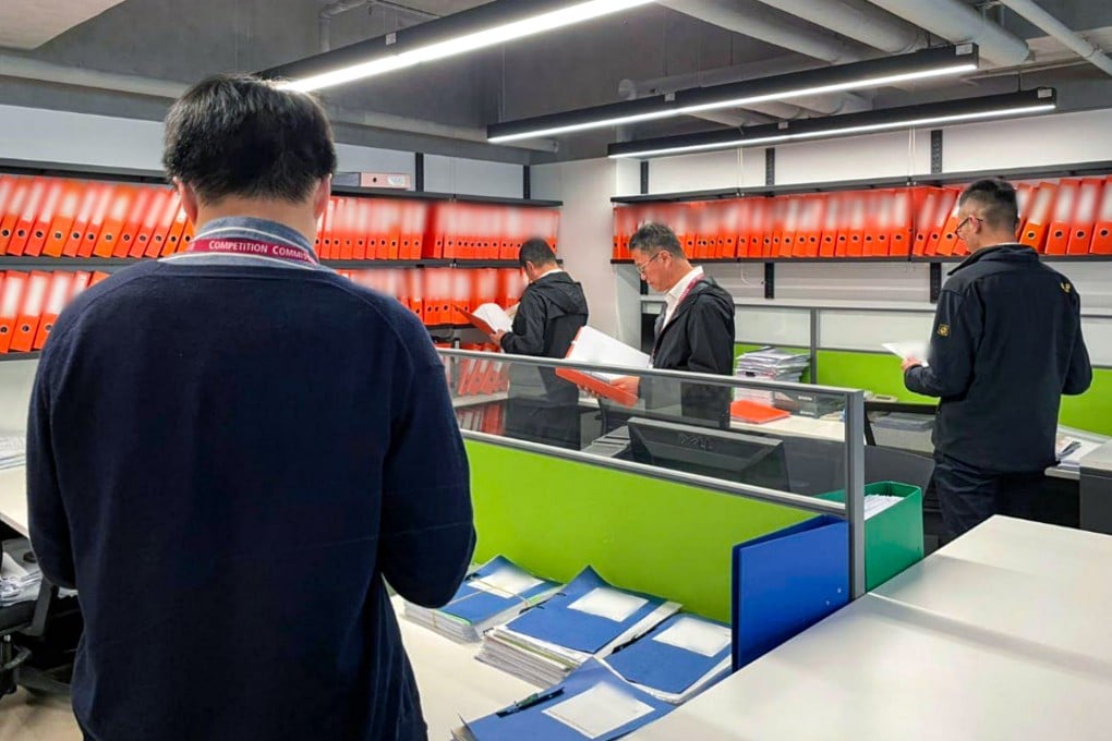 The watchdog’s raid on Wednesday and Thursday targeted 27 premises including the offices of 14 companies. Photo: Handout