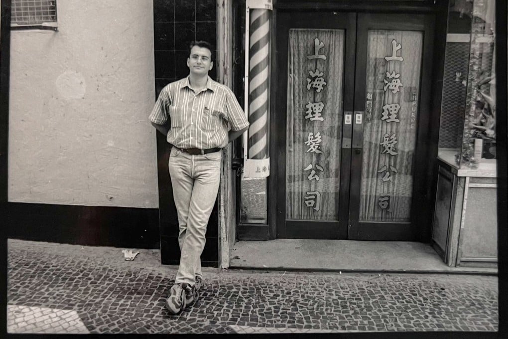 Jason Wordie in Macau in the mid-1990s. Photo: courtesy Jason Wordie