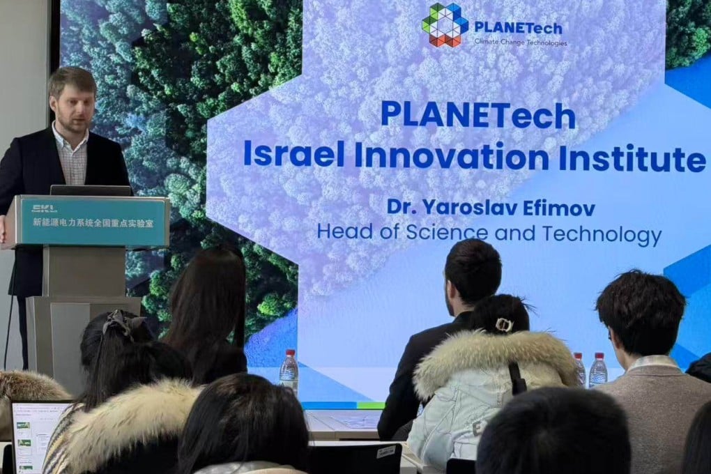 Yaroslav Efimov during his China trip. Photo: Embassy of Israel in Beijing. Photo: Handout