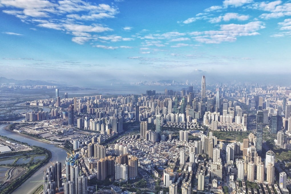 Guangdong province is heavily reliant on the megacity of Shenzhen to drive economic growth. Photo: Xinhua