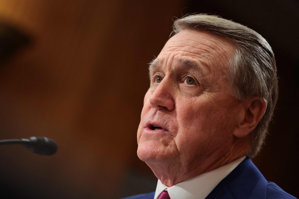 David Perdue testifies at his Senate confirmation hearing for US ambassador to China in Washington in April 2025. Photo: AFP