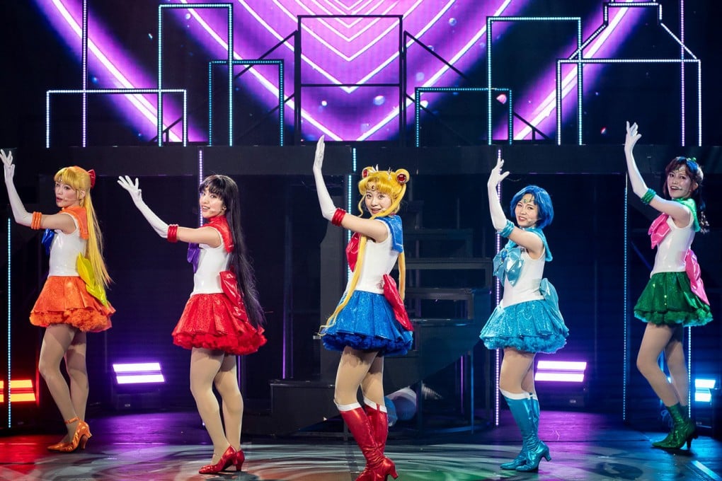 A Pretty Guardian Sailor Moon: The Super Live performance in London during a 2025 tour. A new permanent Sailor Moon theatre opens in Tokyo this April. Photo: Kyodo