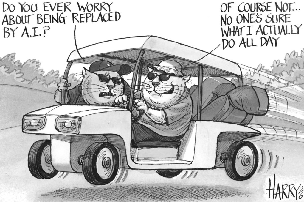 The Harry’s View cartoon for January 20. Illustration: Harry Harrison