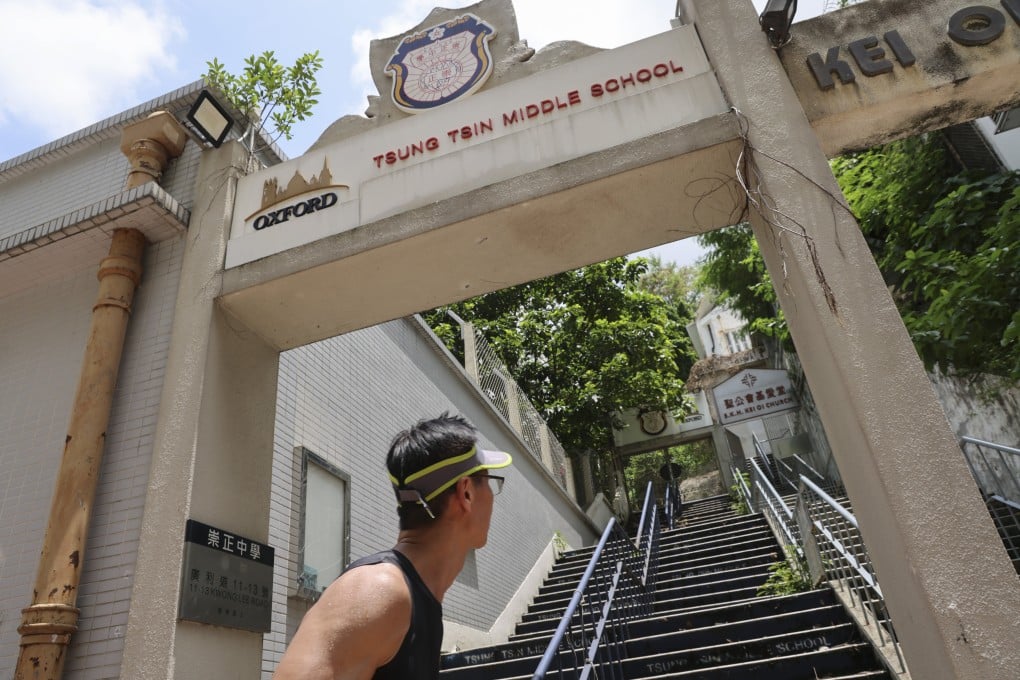 Tsung Tsin Middle School’s licence was revoked last summer. Photo: Jelly Tse