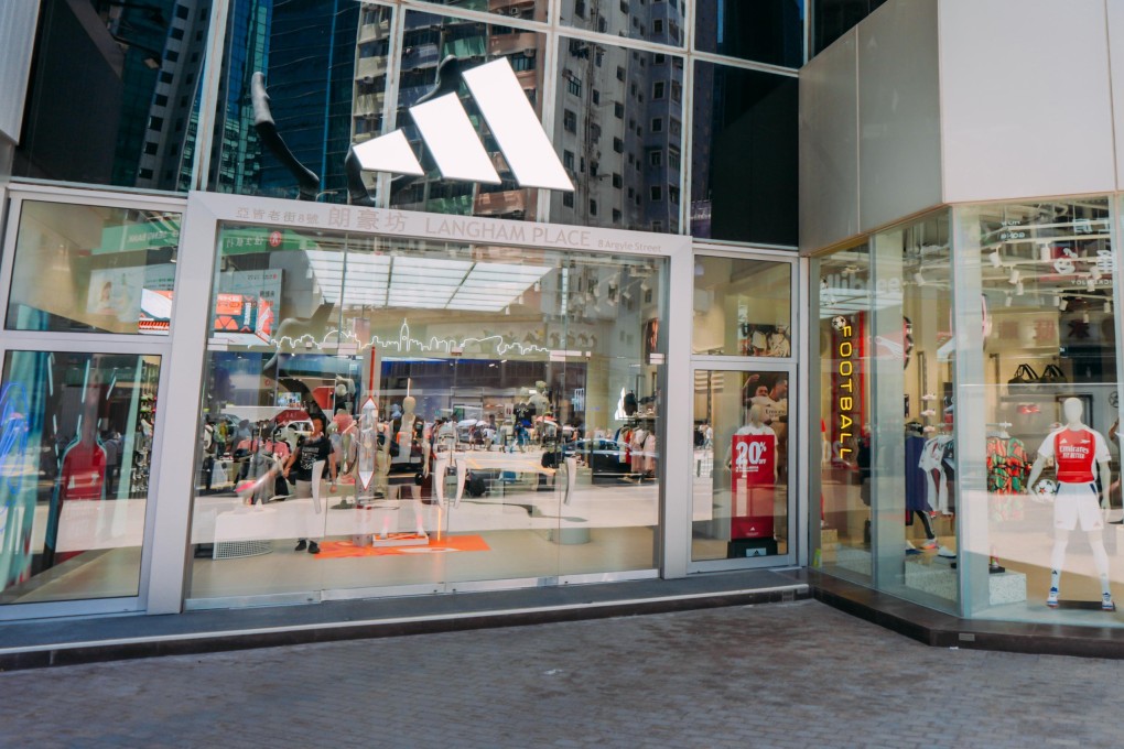 The Adidas branch in Mong Kok. Photo: Handout
