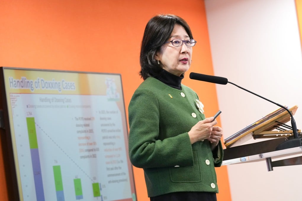 Privacy Commissioner for Personal Data Ada Chung. Photo: Jelly Tse