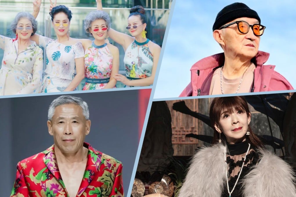 China is experiencing a surge in “granfluencers,” senior social media creators, driven by a significant rise in internet use among the elderly, aged 60 and older. Photo: SCMP composite/RedNote