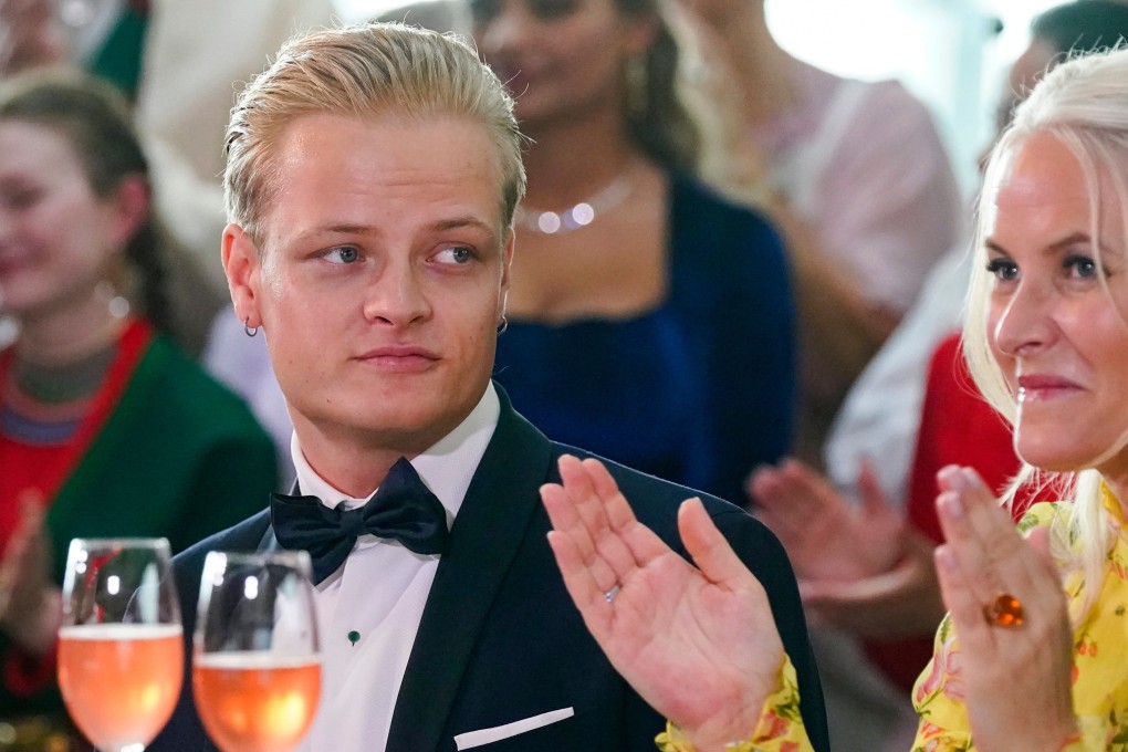 Norway’s Marius Borg Hoiby and Crown Princess Mette-Marit in Oslo, in June 2022. Photo: AP