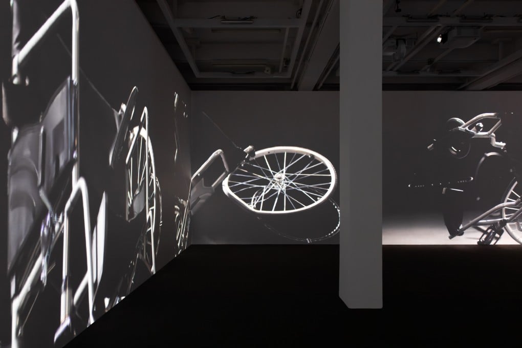 An exhibition view of “DigiRadiance - Zhang Peili: A Day”, at the F Hall Studio at Hong Kong’s Tai Kwun heritage and arts centre. Photo: Michael Yu / courtesy of Tai Kwun Contemporary