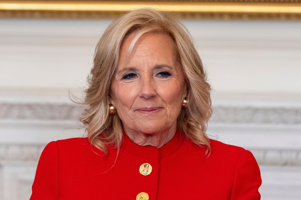 US first lady Jill Biden speaks during an event at the White House in January 2025. Photo: AP